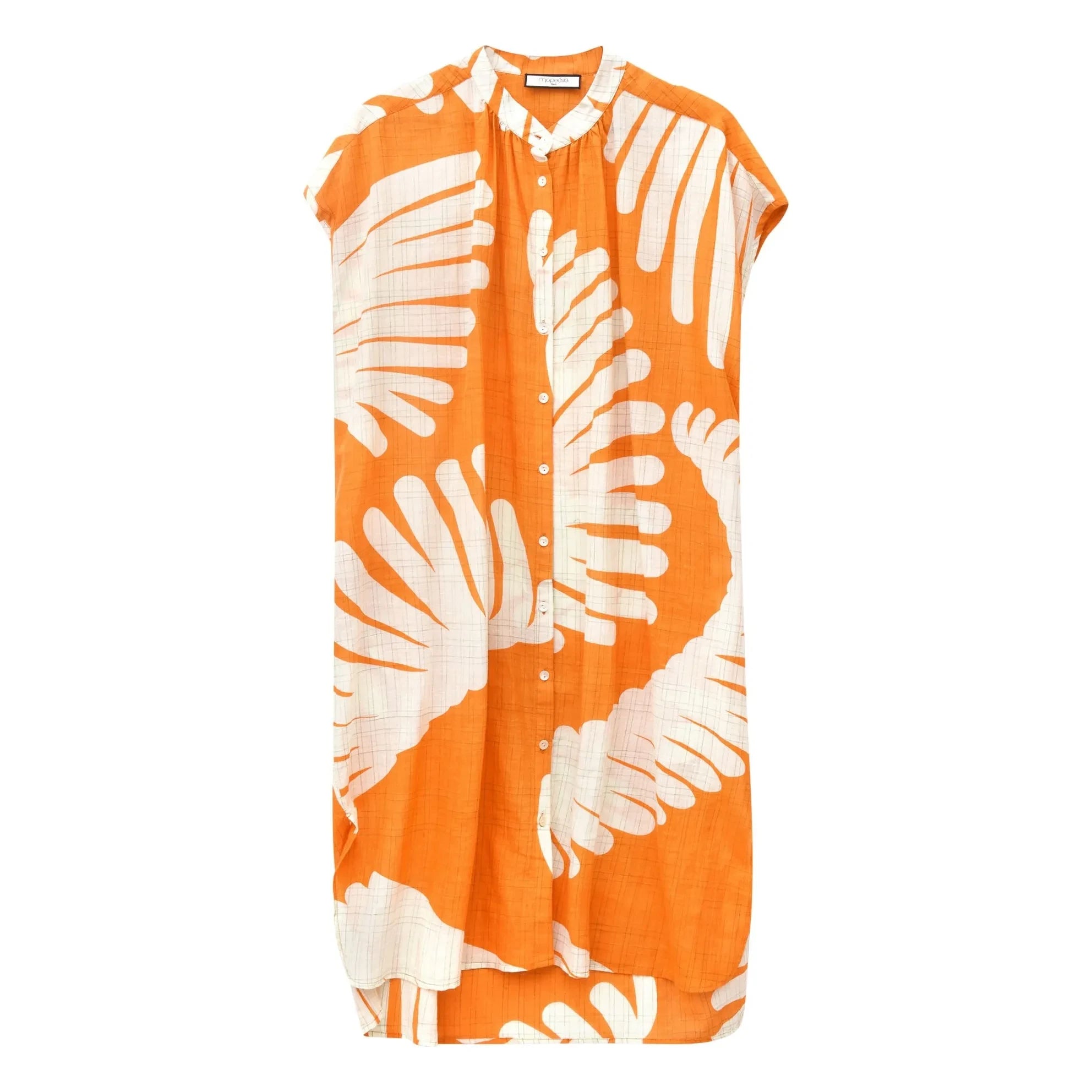 Mapoésie - Alma Palme Pamuk Elbise | Turuncu