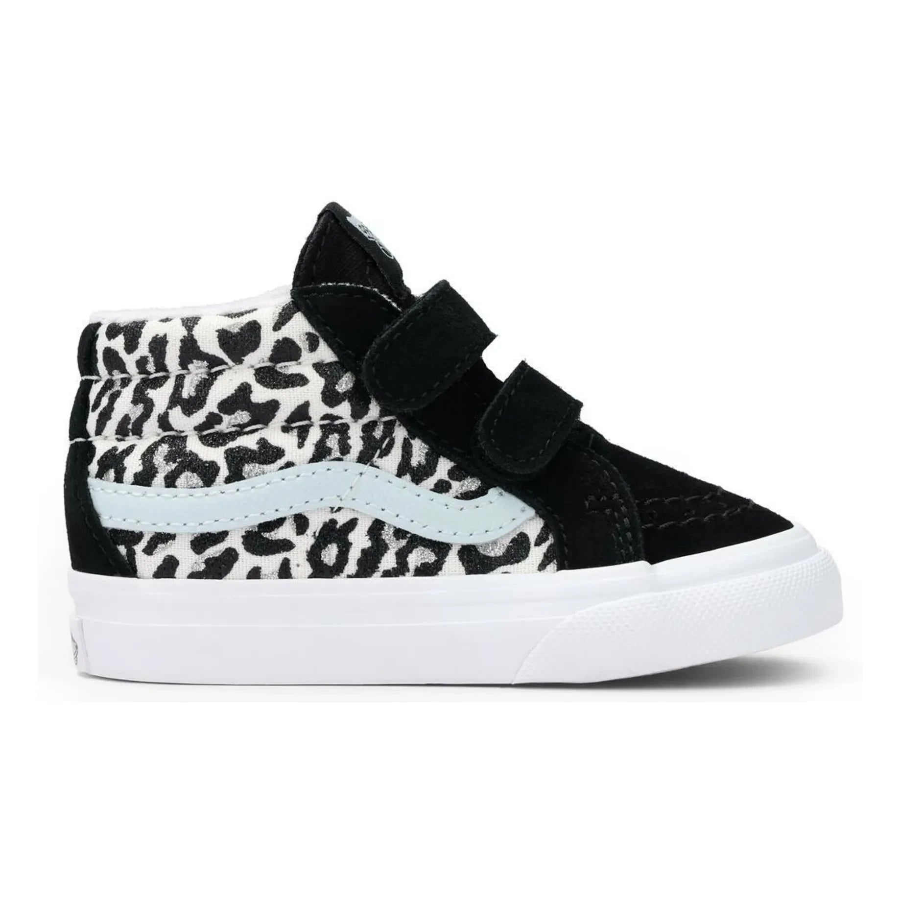 Vans - Scratch Sneakers SK8-Mid Reissue V Glitter | Light Blue
