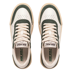 Bob Wolf - Legacy '76 Leather and Suede Sneakers | Dark Green