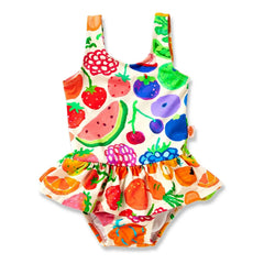 Halcyon Nights - Fruits Ruffles Mayo Geri Dönüştürülmüş Elyaf | Ekru