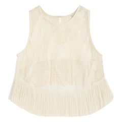 OAS - Tribal Aurora Knit Top | Ecru