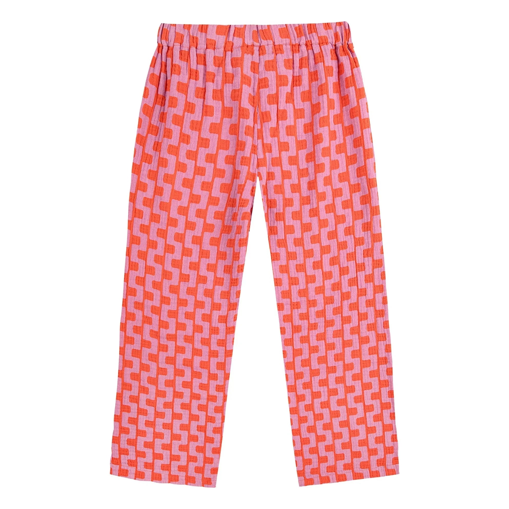 Bobo Choses - Pyjama Chain Organik Pamuk | Pembe