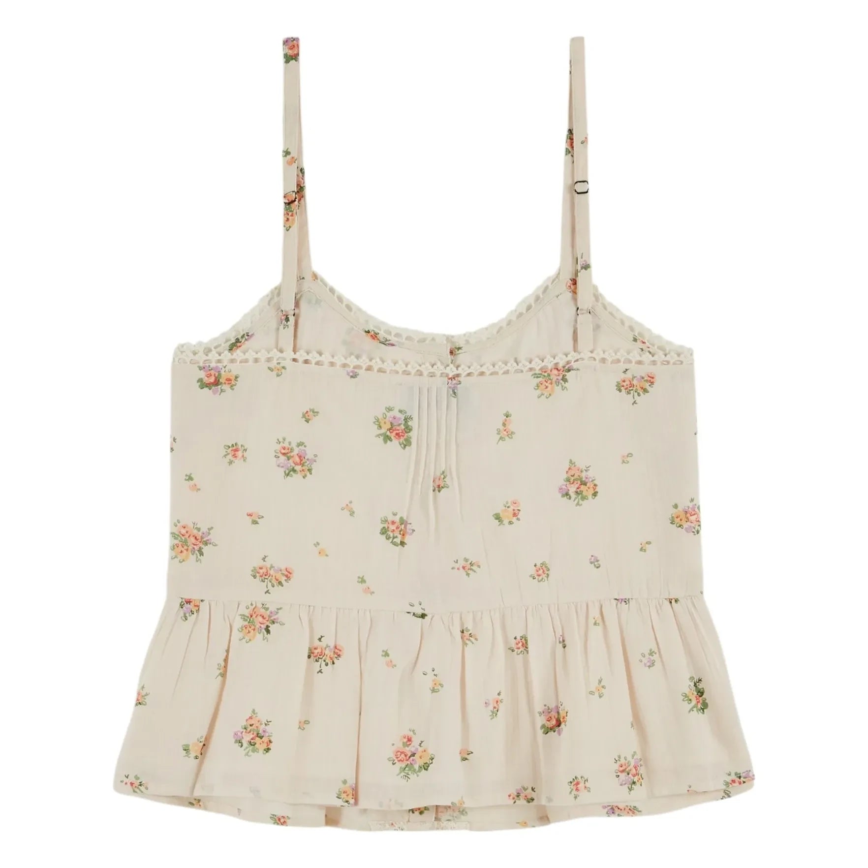 Emile et Ida - Organic Cotton Printed Top | Cream