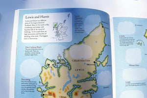 Birlinn - Sticker Atlas of Scotland