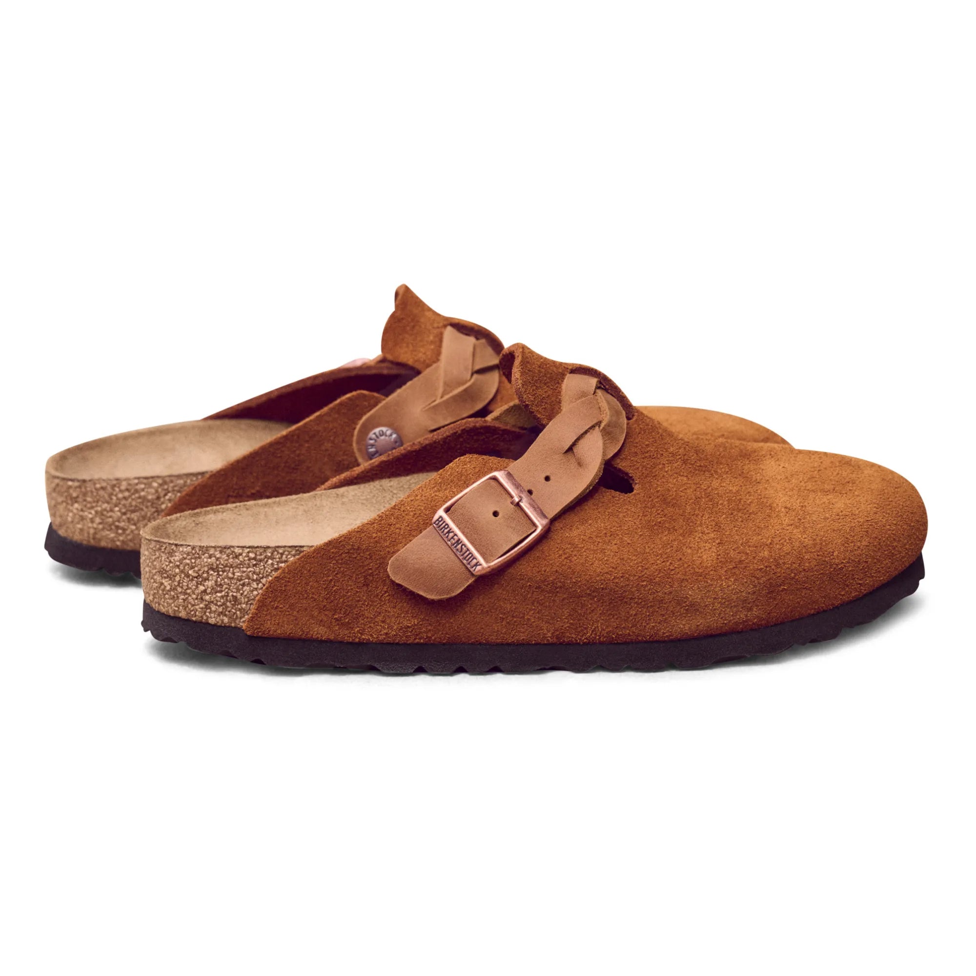 BIRKENSTOCK - Boston Knit Sandals Narrow | Mink
