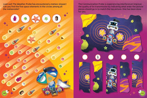 Buster Books - English Activity and Story Book with Lego Build and Stick Figure Toy