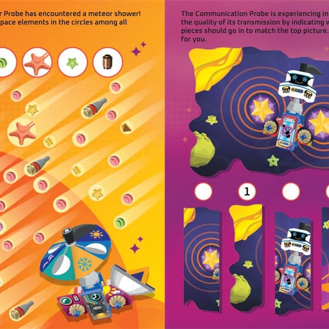 Buster Books - Lego Build and Stick Figure Toy English Activity and Story Book