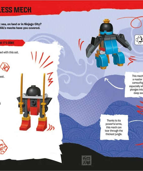 Buster Books - Lego Ninjago Figurine Toy English Activity and Story Book