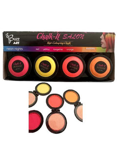 Buzz Art - Kids Hair Chalk Neon Colors