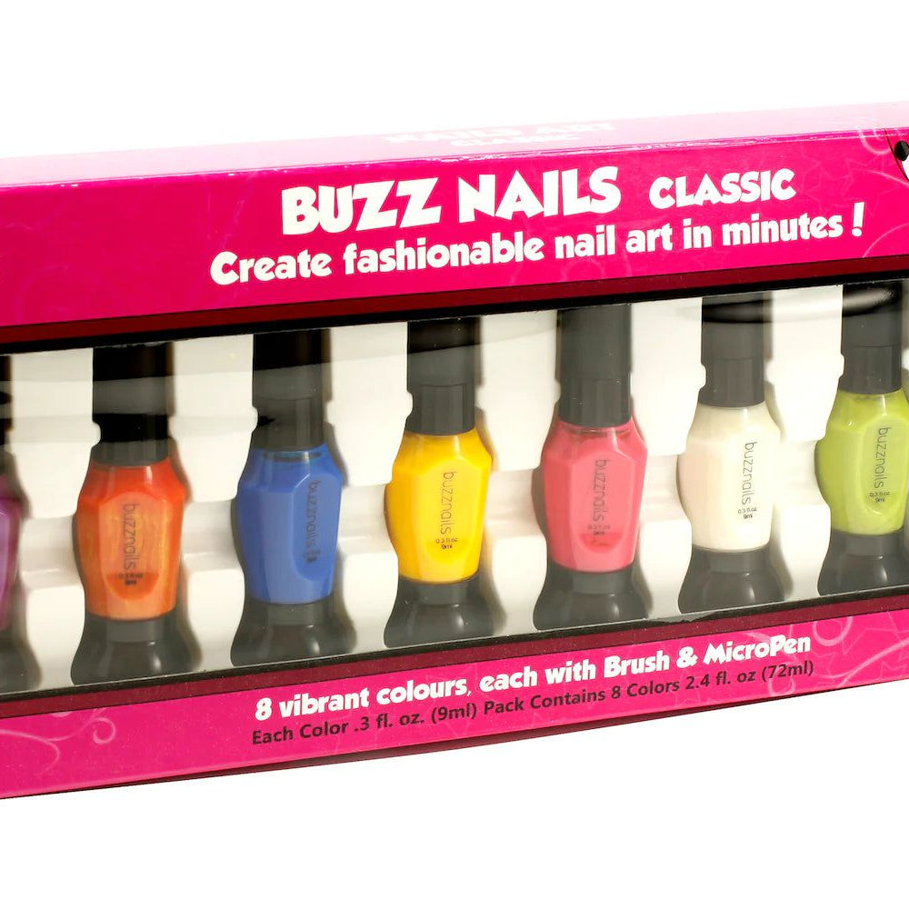 Buzz Art - Çocuklara Özel Tırnak Boyama Tasarım Seti - Dinossi