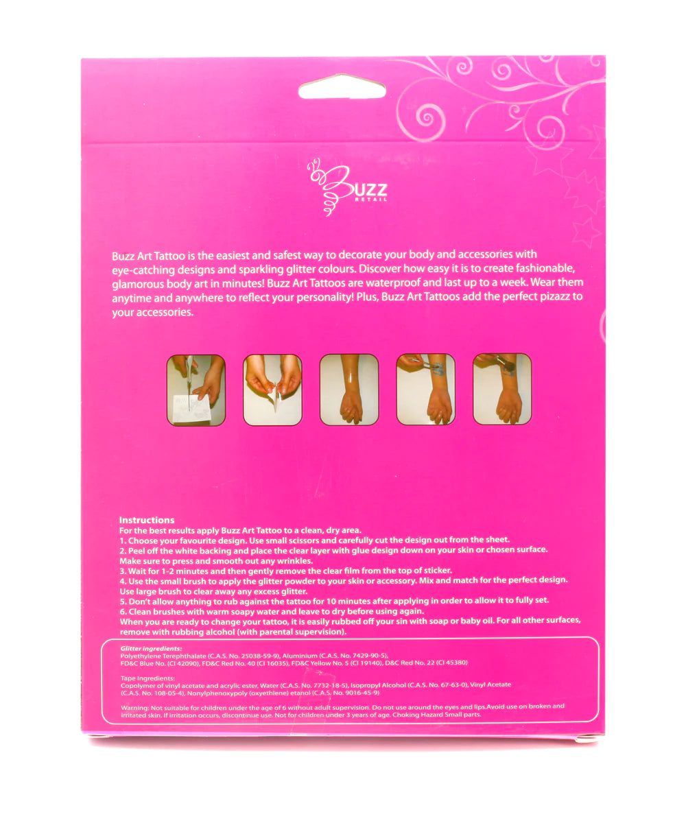 Buzz Art - Kids Body Tattoo Set
