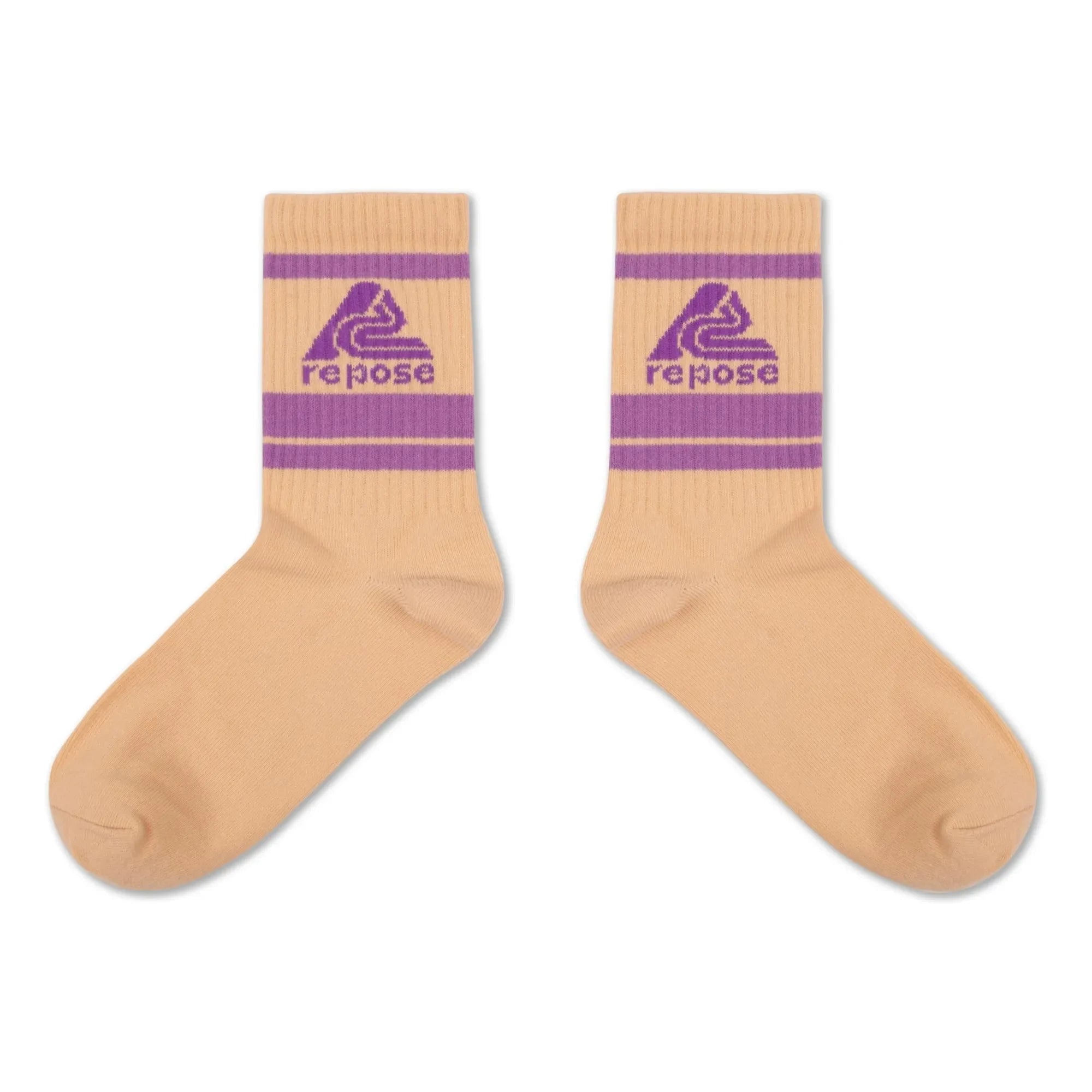 Repose AMS - Logo Socks | Sand