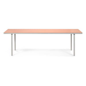Valerie Objects - Aluminum dining table, Muller Van Severen | Pink