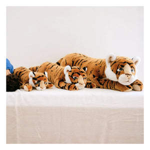 La Pelucherie - César Tiger Plush 35 cm | Orange