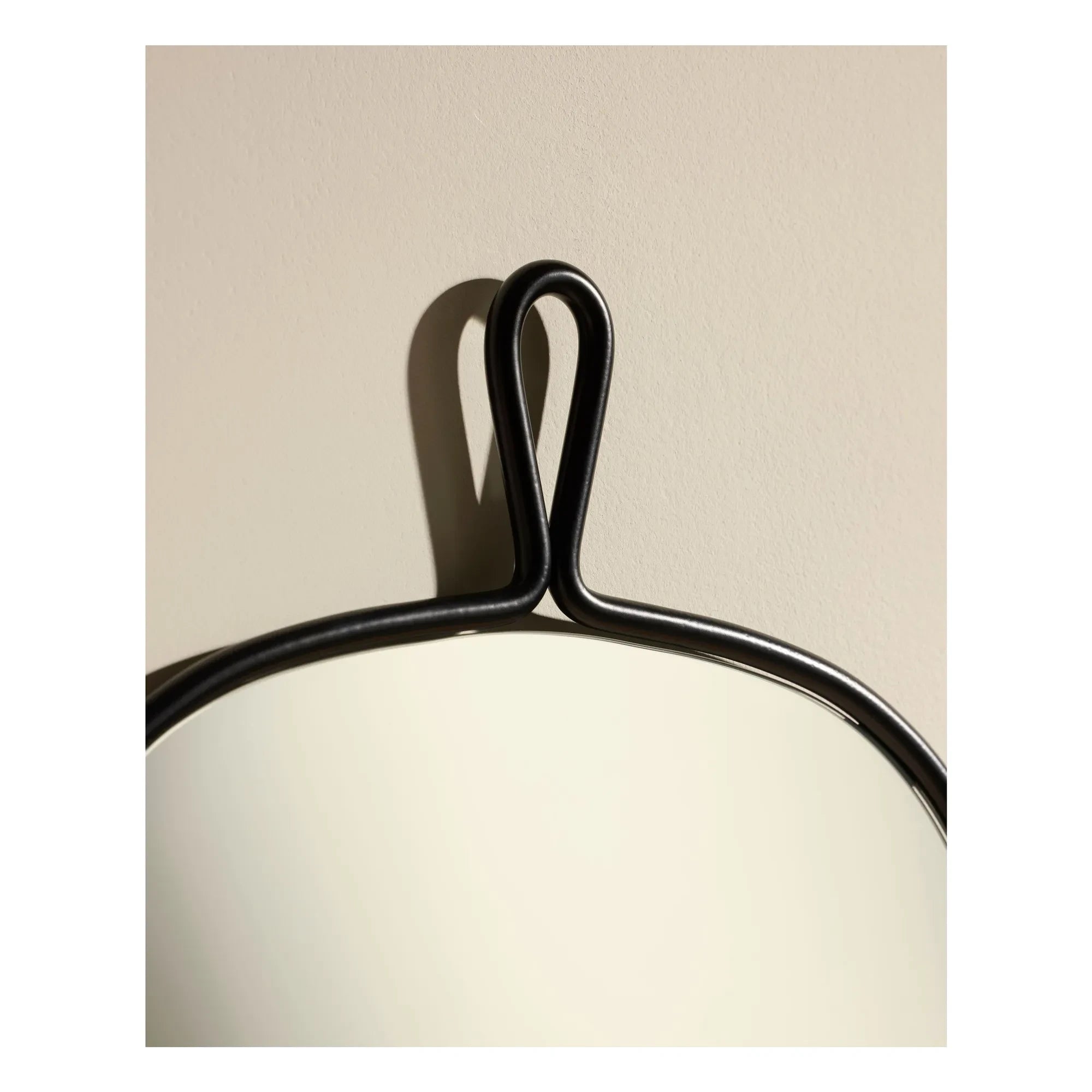 Maison Sarah Lavoine - Arpège Brushed Stainless Steel Mirror | Black
