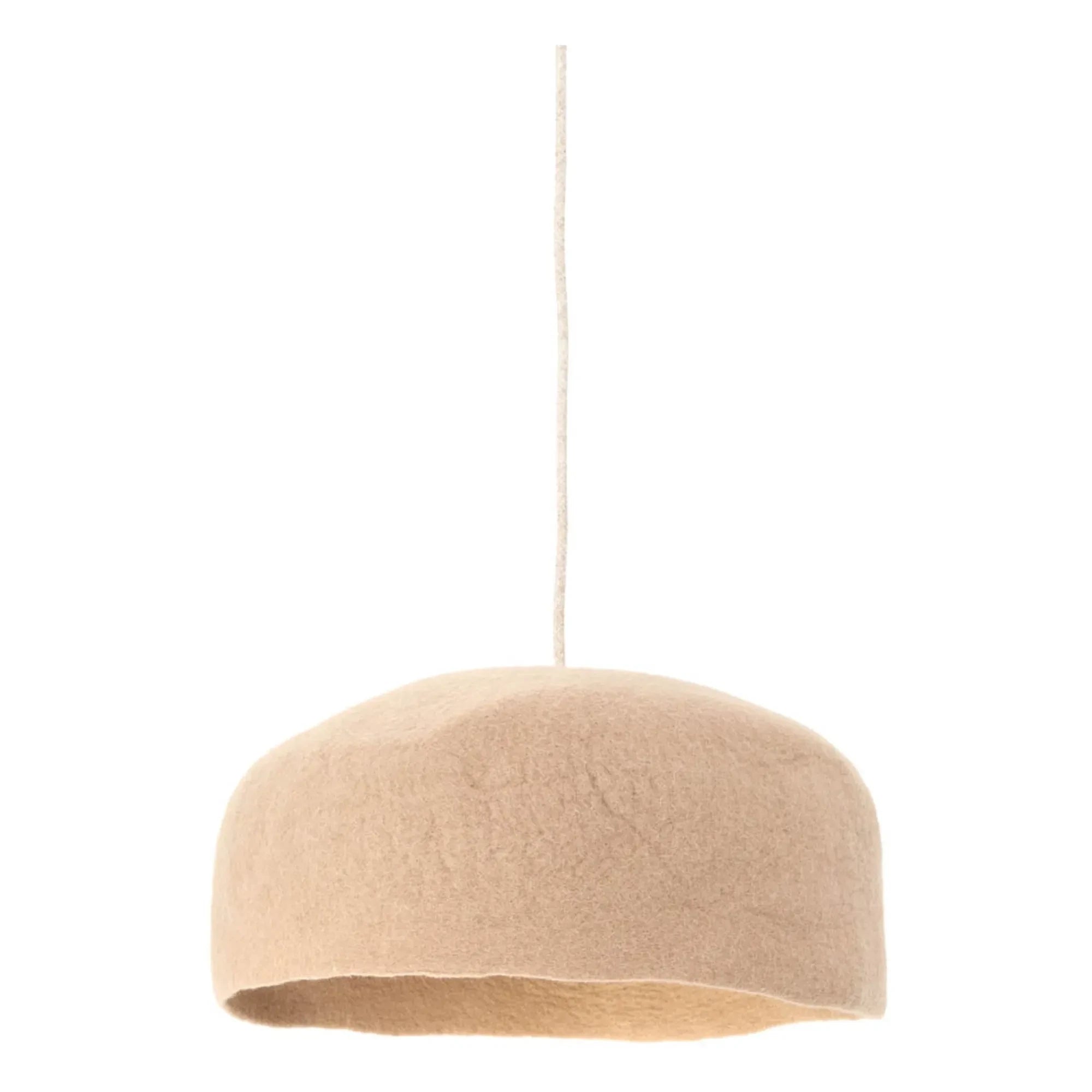 Muskhane - Felt House Lantern | Beige