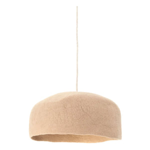 Muskhane - Felt House Lantern | Beige