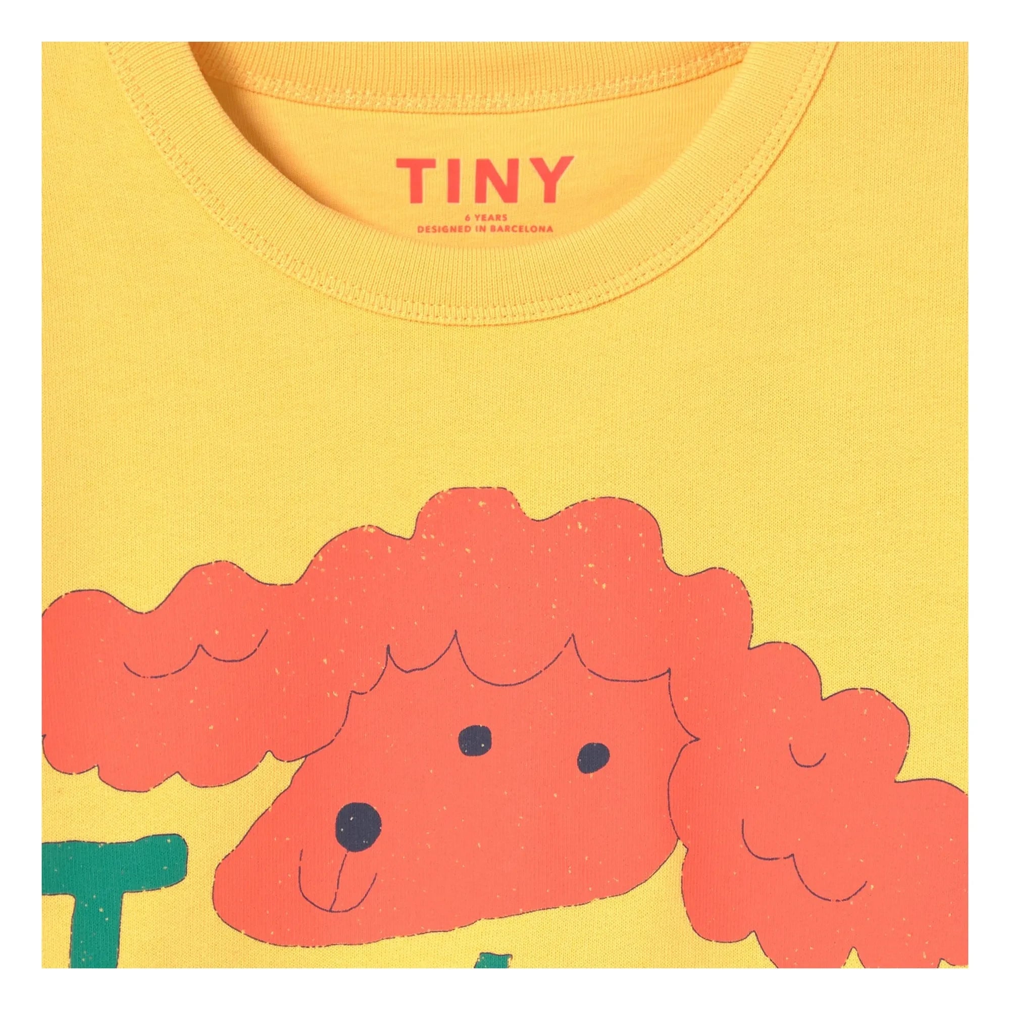 Tinycottons - Sweat Dog Tiny 26 Organik Pamuk | Sarı