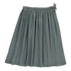 Numero 74 - Ava Maxi Skirt Gray Blue | Ice Blue S032