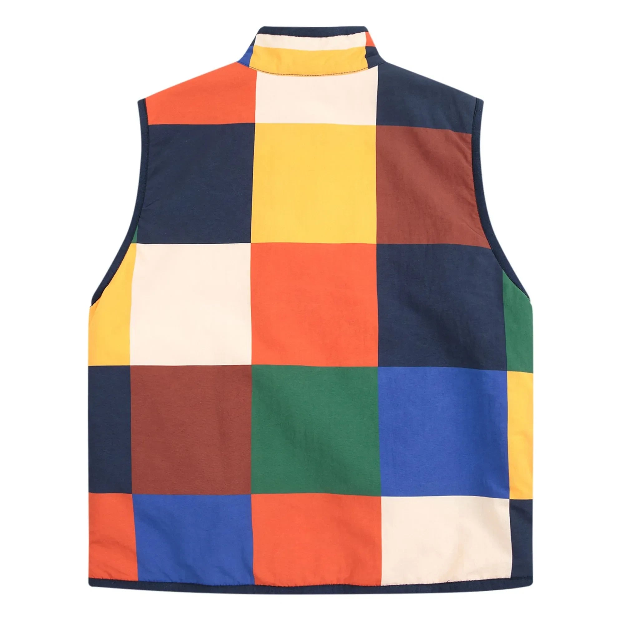Bobo Choses - Sleeveless Double-Sided Recycled Fiber Jacket | Yellow