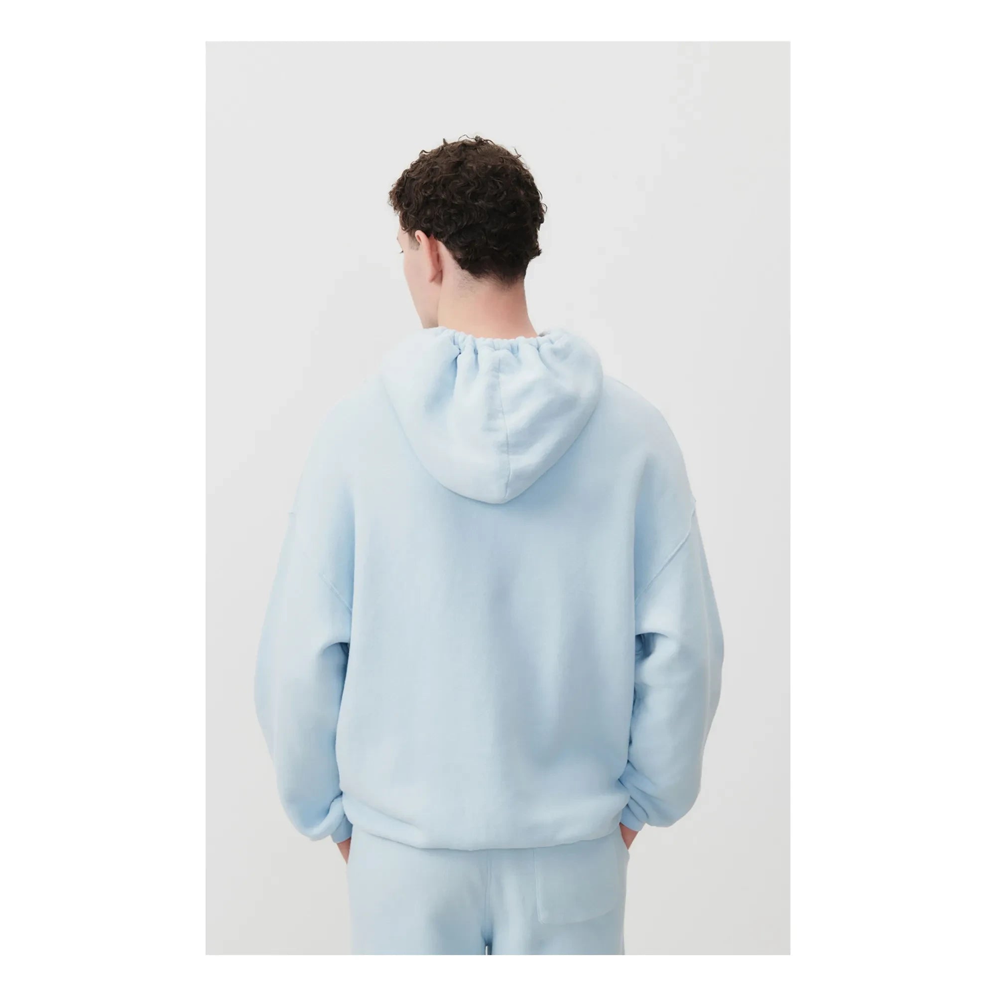 American Vintage - Izubird Hooded Sweatshirt | Light Blue