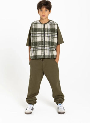 Smallable Kid - Organic Cotton Rush Jogger | Verdigris