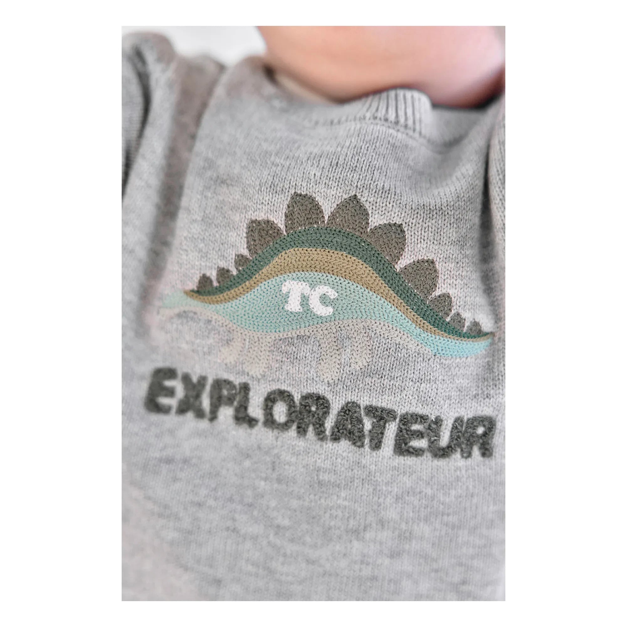 Tartine et Chocolat - Chiné Explorer Sweater | Gray