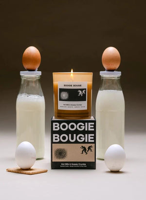 Boogie Bougie - Hot Milk & Gossip Crumbles Candle - 270 g