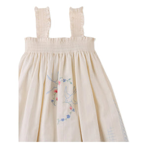 Gingersnaps - Alessia Embroidered Dress | Ecru