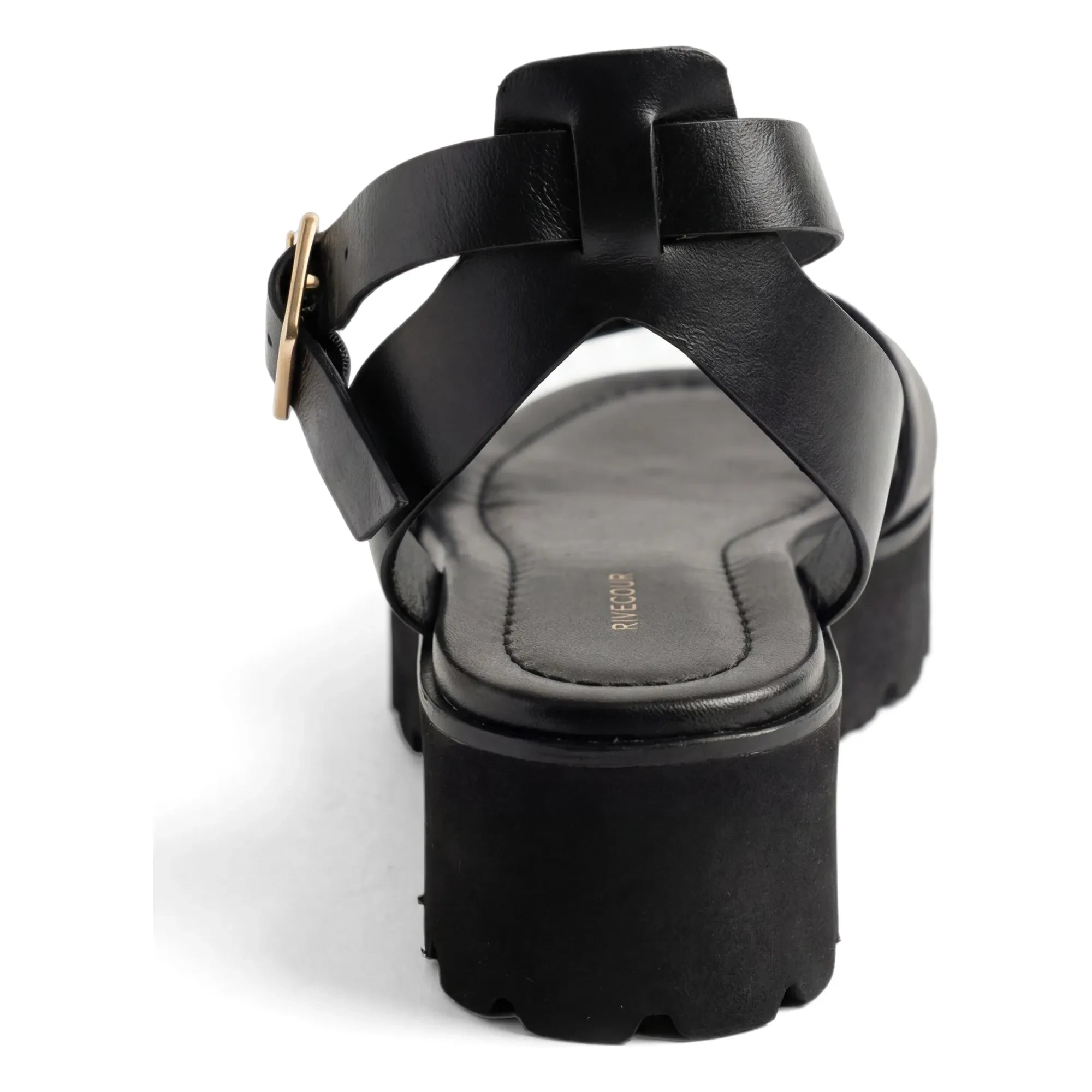 Rivecour - Leather Sandal No.214 | Black