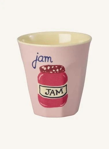 Rice - ABC Melamin Cups - Set of 6 | Light Pink