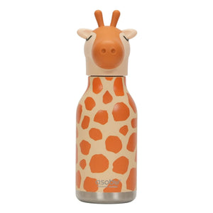 Asobu - Giraffe Stainless Steel Water Bottle | Orange