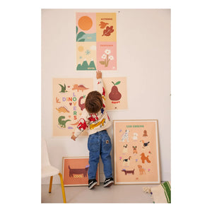 Ma petite vie - Stylish Dog Poster