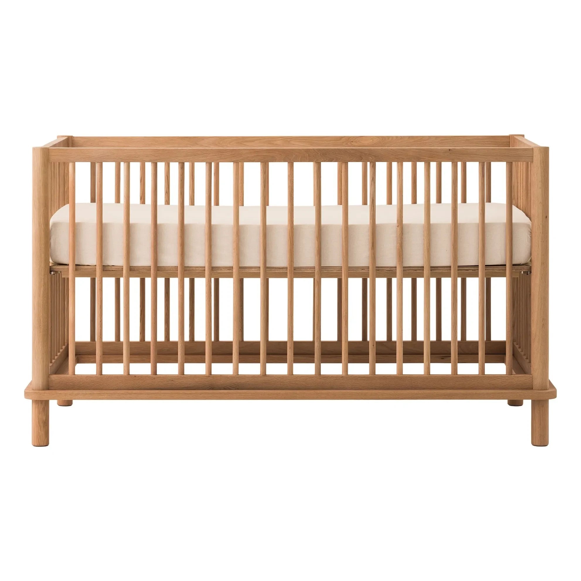 Nobodinoz - Latitude 70x140 Baby Bed | Oak