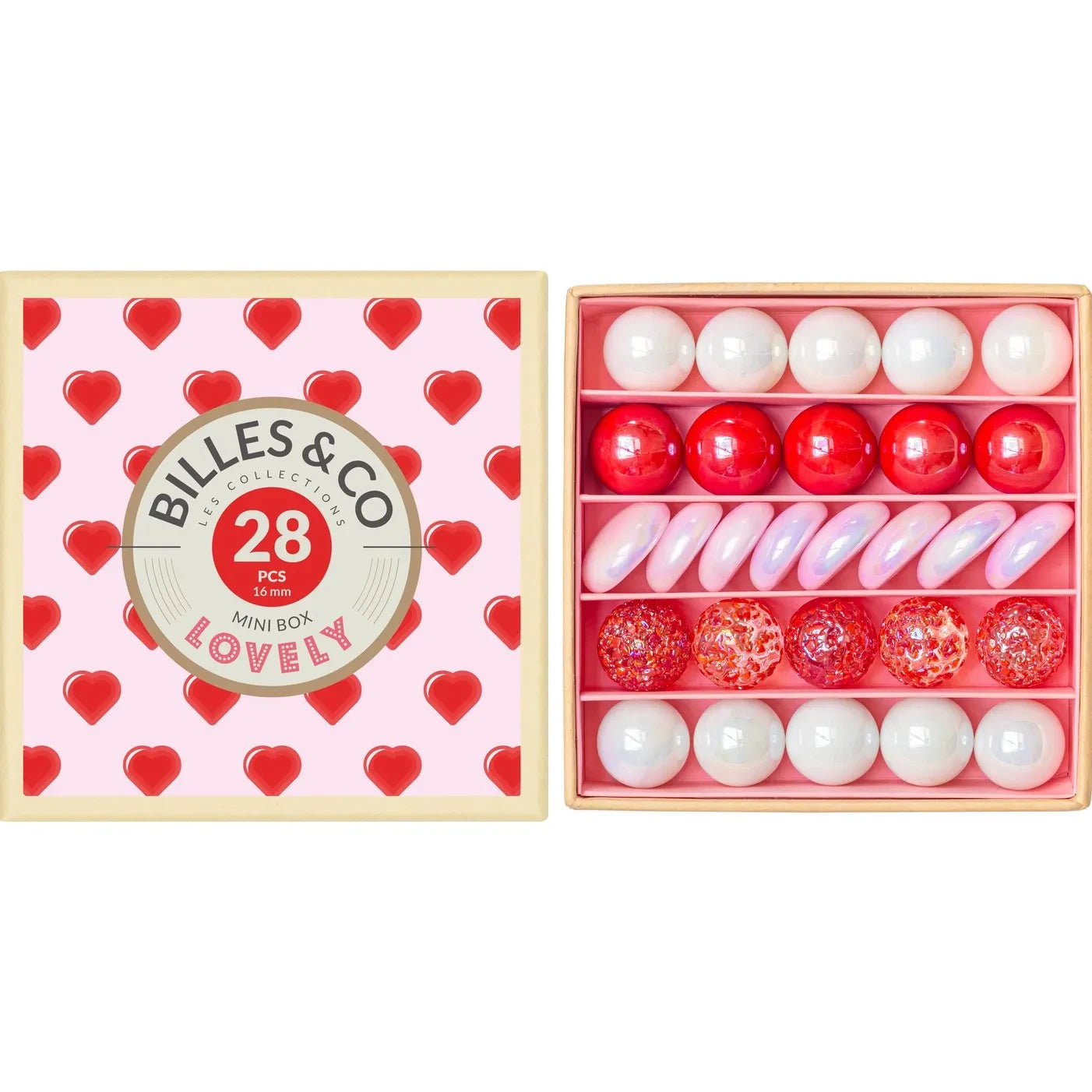 Billes & Co - Sevimli Set - 29 Boncuk | Pembe