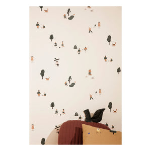 Ferm Living Kids - Wall Paper | Off-white