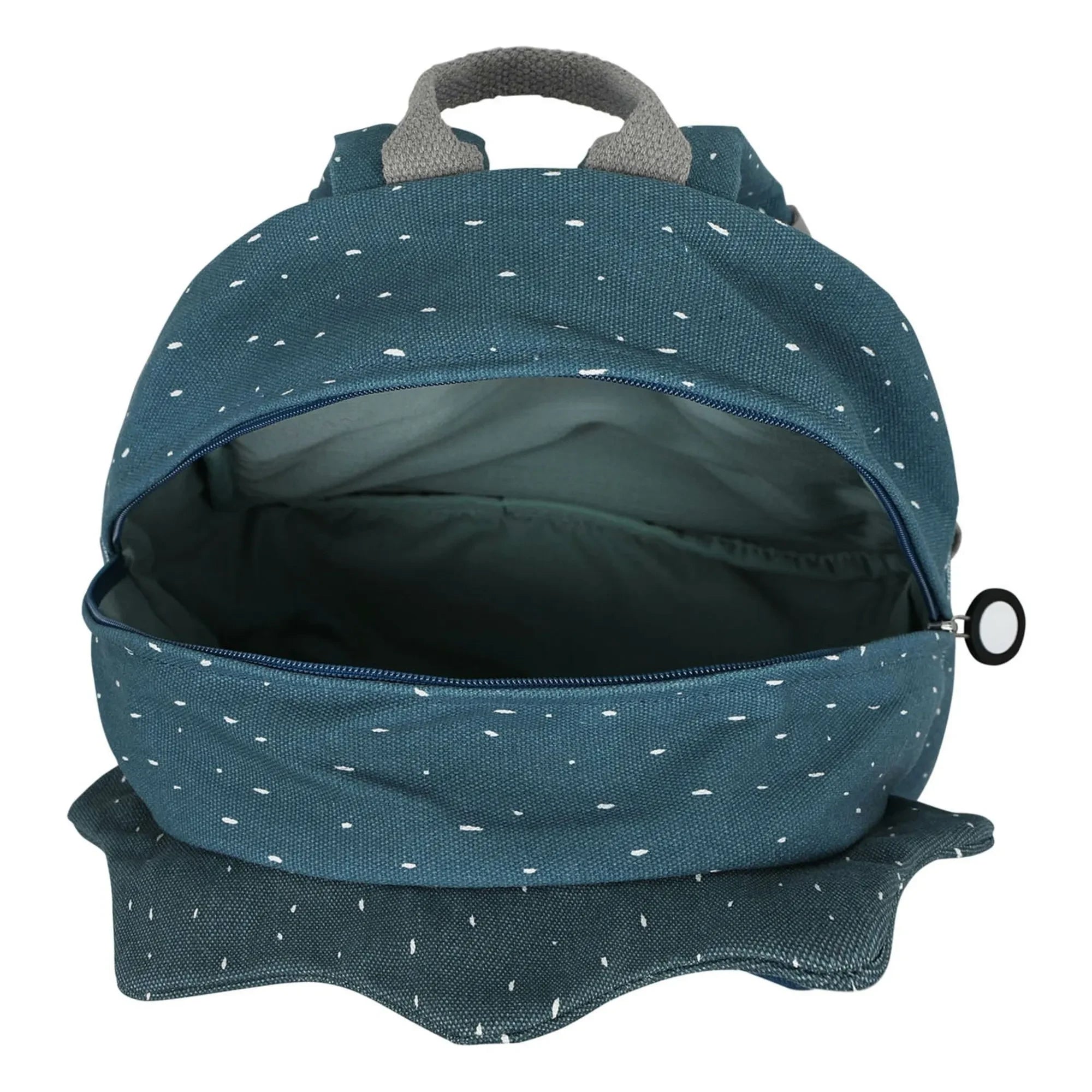 Trixie - Mr. Triceratops Backpack | Gray Blue