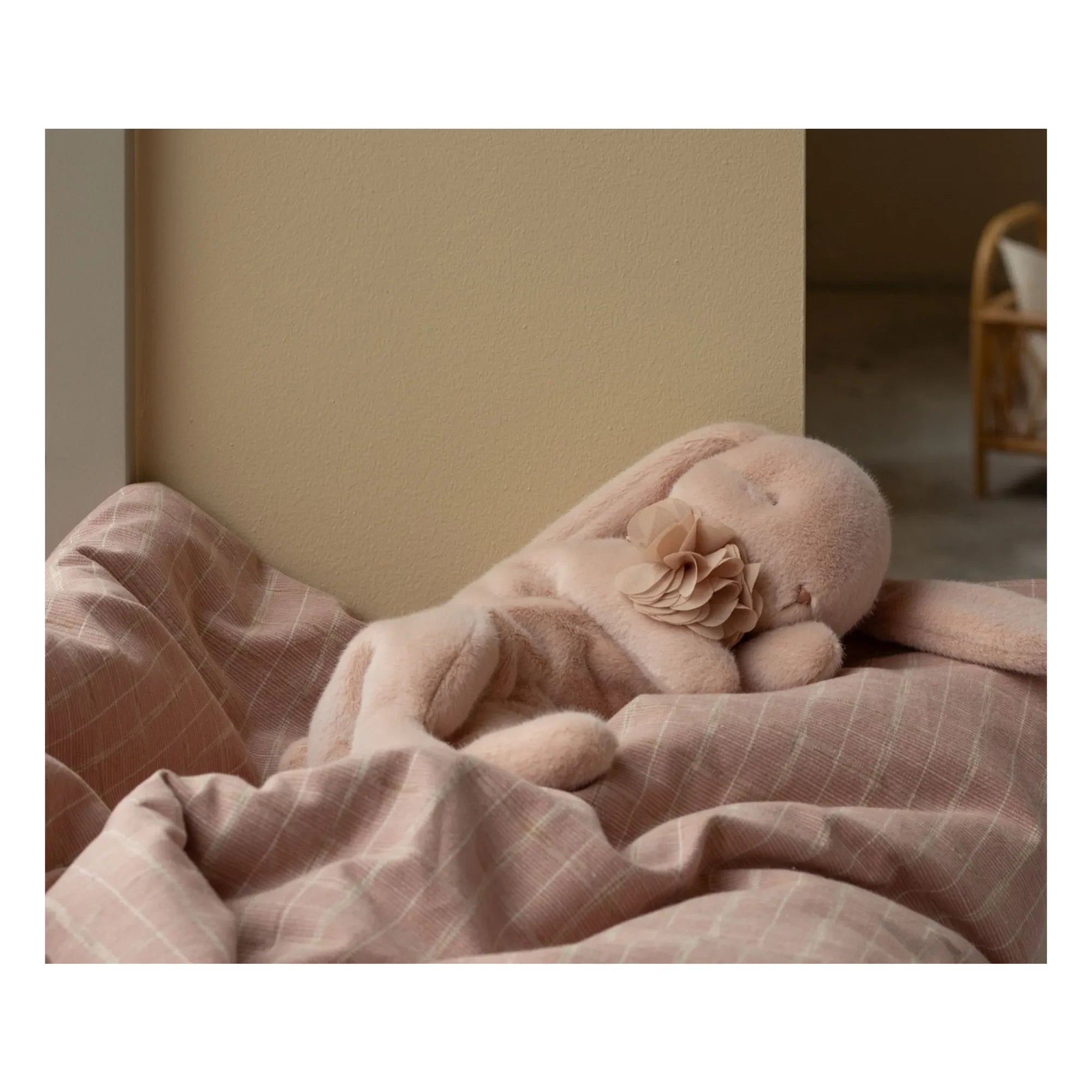 Maileg - Uyuyan tavşan peluş oyuncak | Pembe