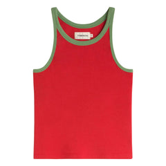 Thinking Mu - Harriet Organic Cotton Top | Red