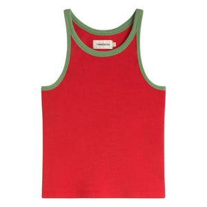 Thinking Mu - Harriet Organic Cotton Top | Red
