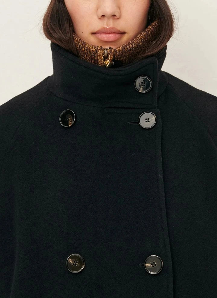 Sessùn - Bleeckett Recycled Wool Coat | Black