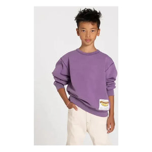Finger in the Nose - Blow Organic Cotton Sweatshirt | Mauve