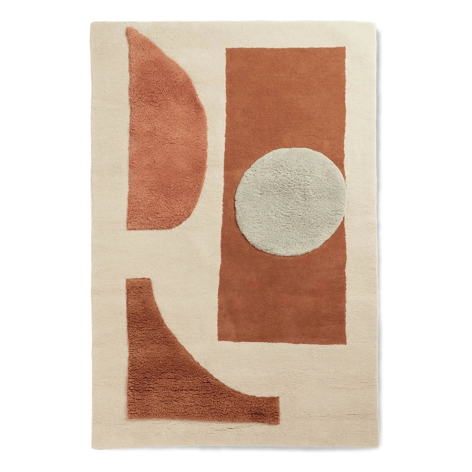 Ferm Living Kids - Bloco rug | Terracotta