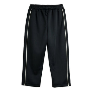 Mini Rodini - Recycled Fiber Fleece Jogging Bottoms | Black
