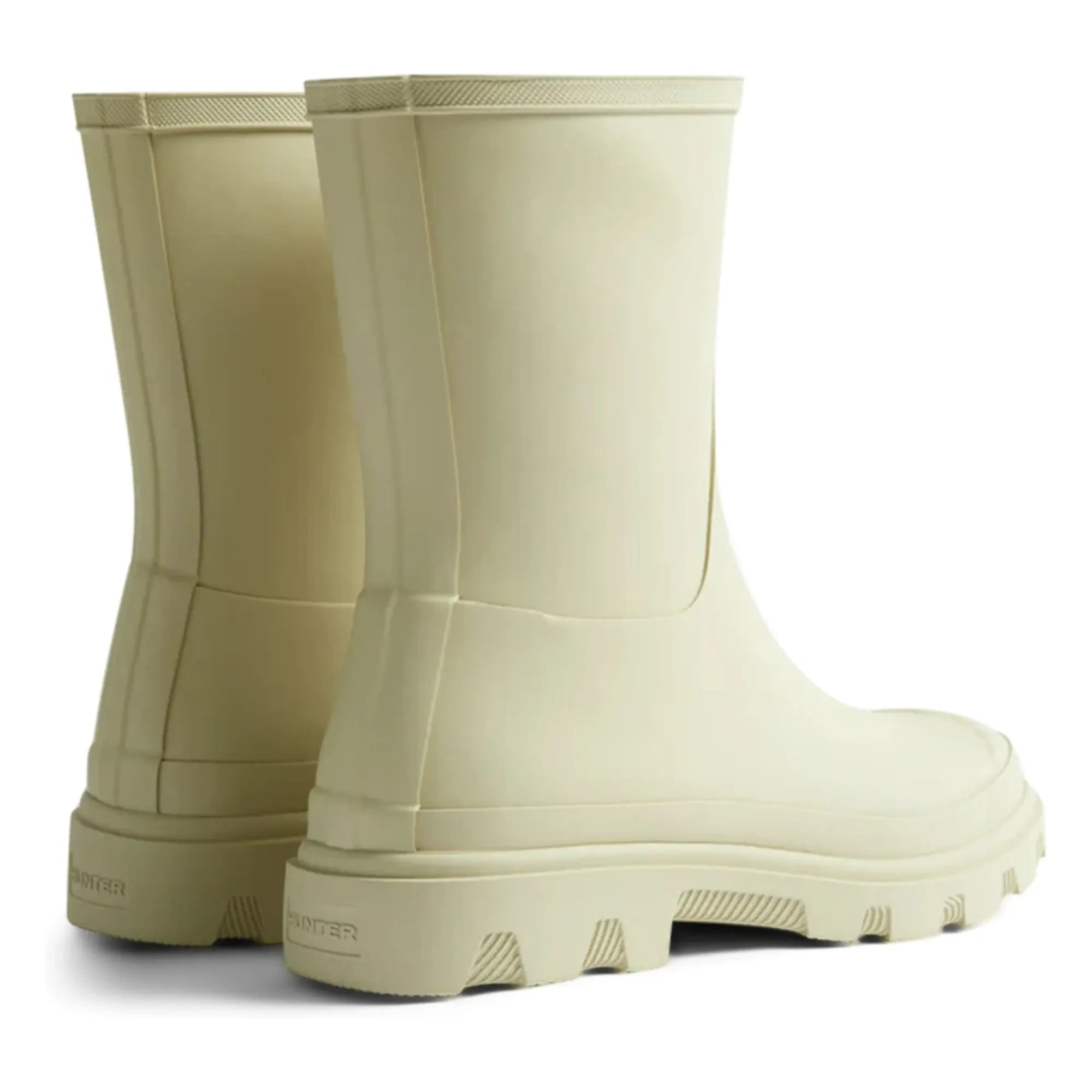 Hunter - Downpour Rubber Short Boots | Ivory
