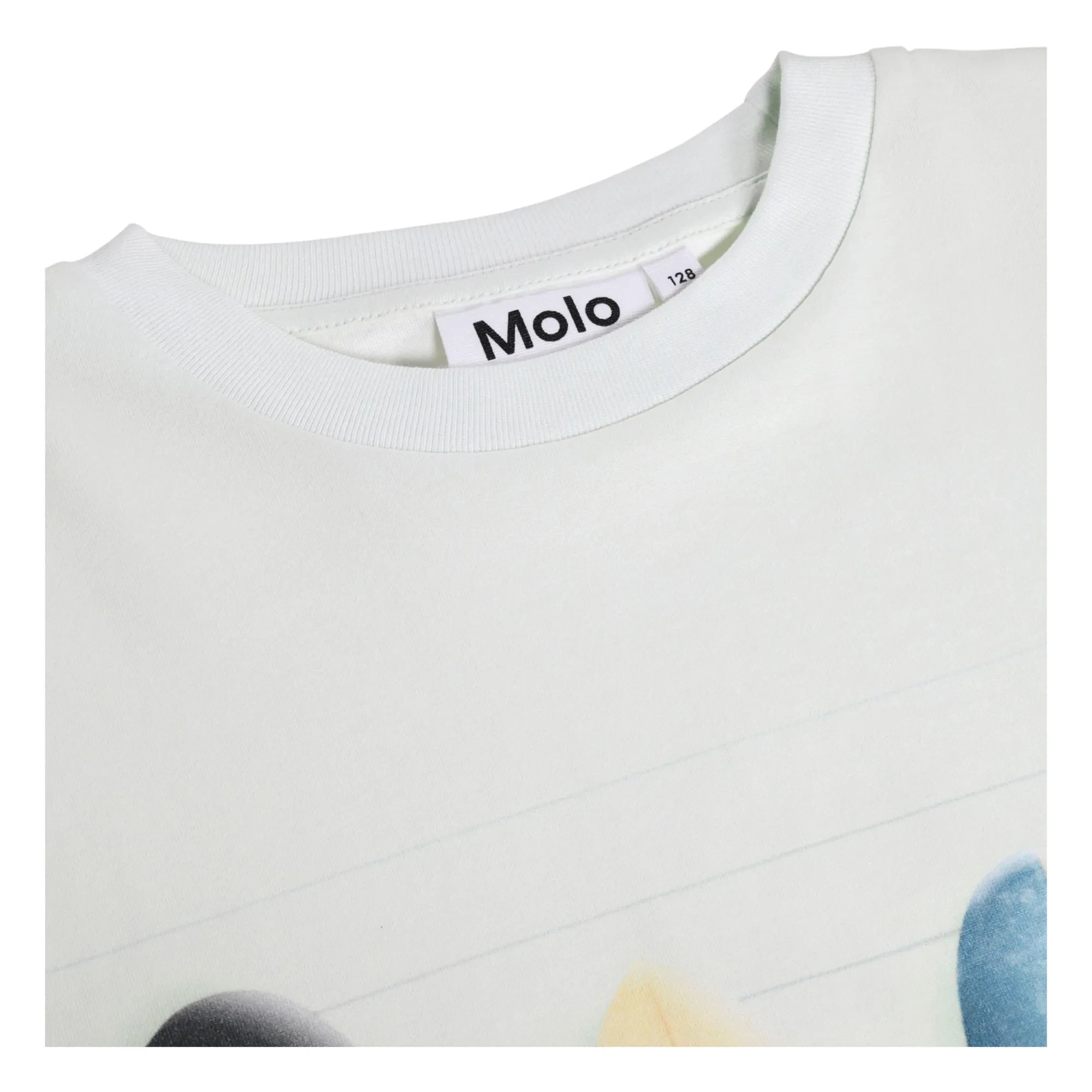 Molo - Riley T-Shirt Surfboards Organic Cotton | Light Blue