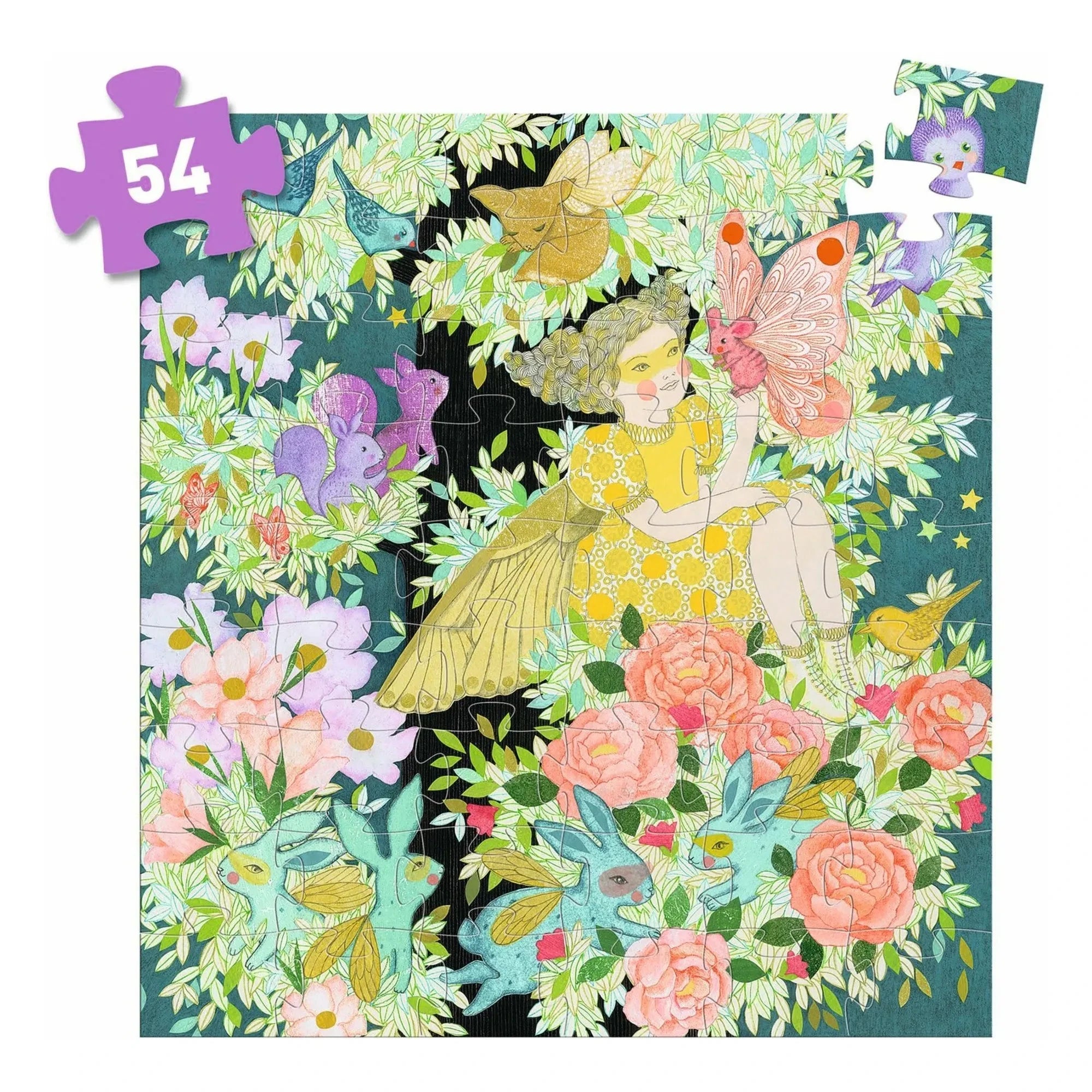 Djeco - Flora’s Tree Puzzle - 54 Pieces