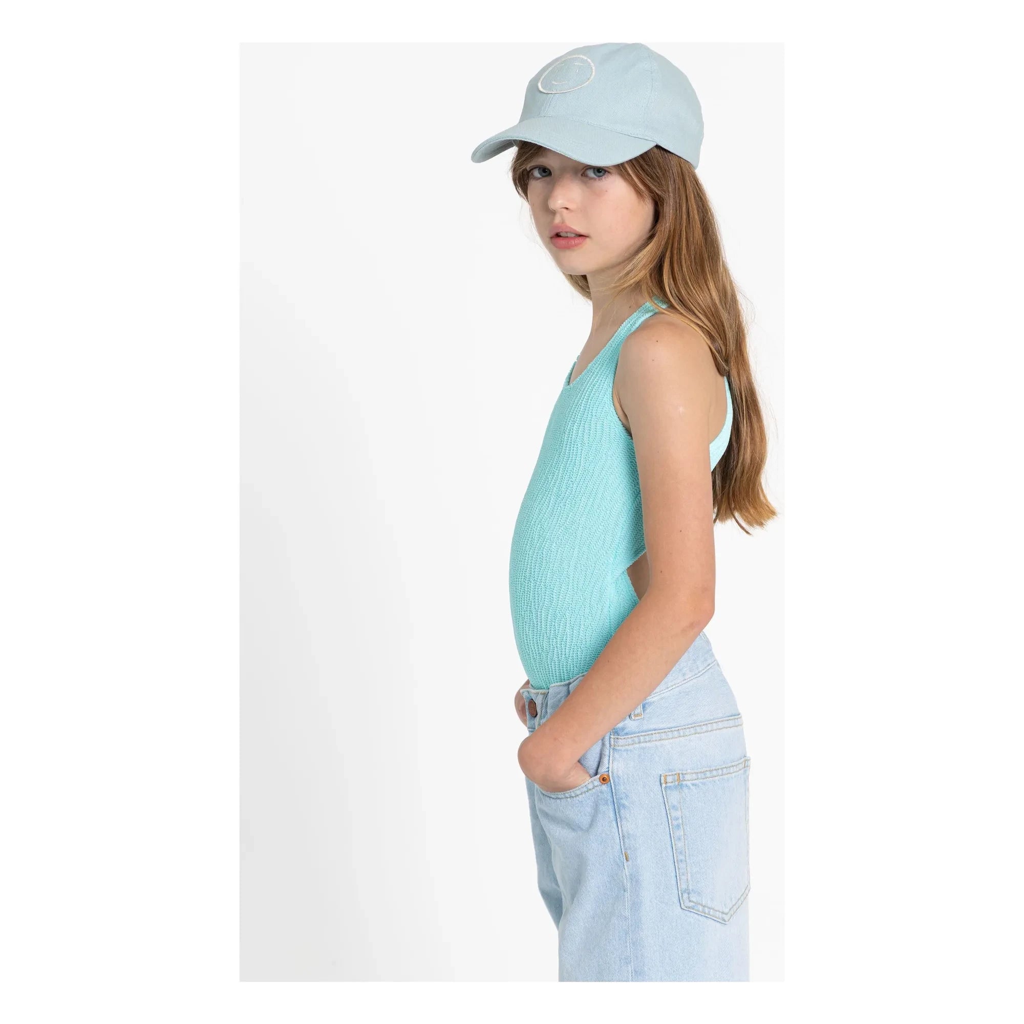Smallable Kid - New Sally Swimsuit | Light Blue