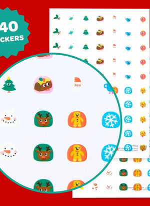 Omy - Christmas Nail Stickers