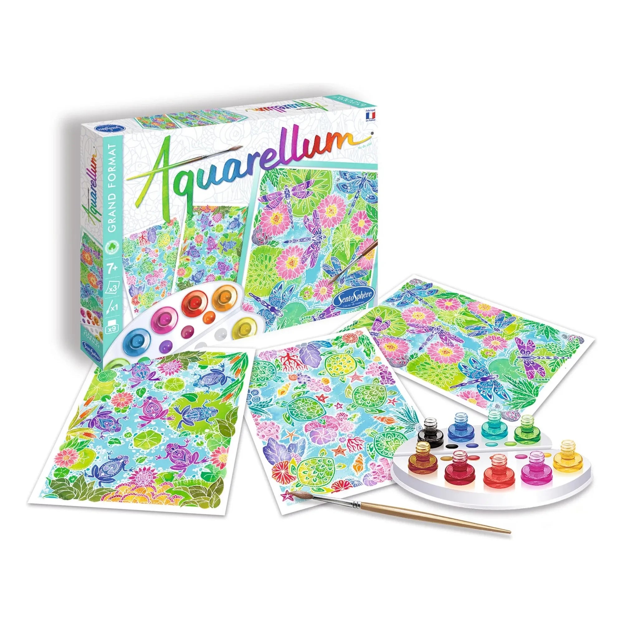 Sentosphère - Aquarellum Gökyüzü Manzarası Boyama Seti